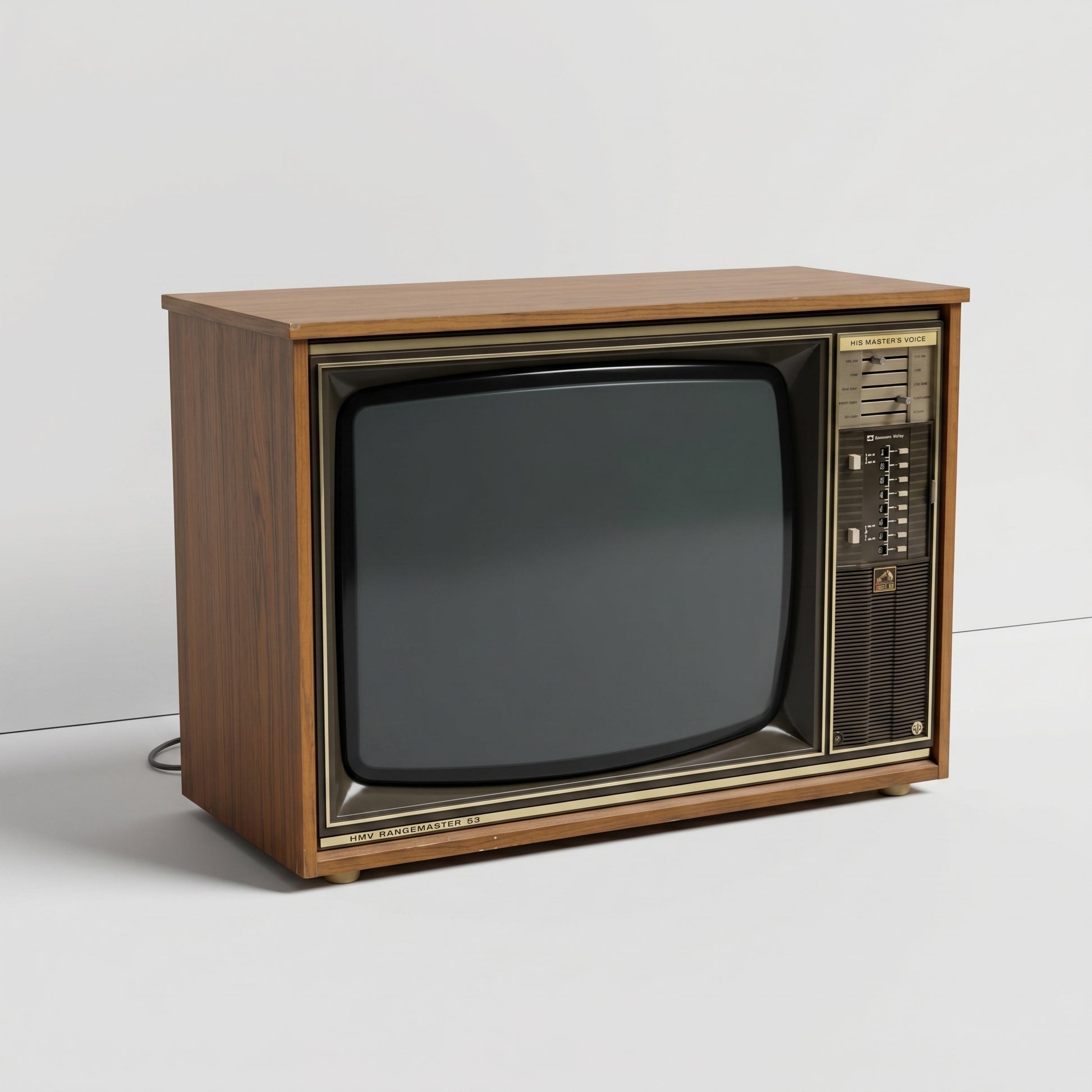 Vintage HMV TV