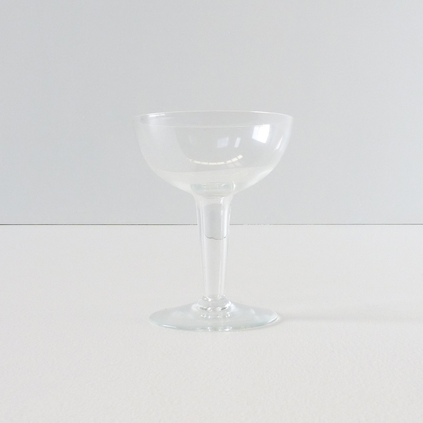 Glass Champagne Saucers