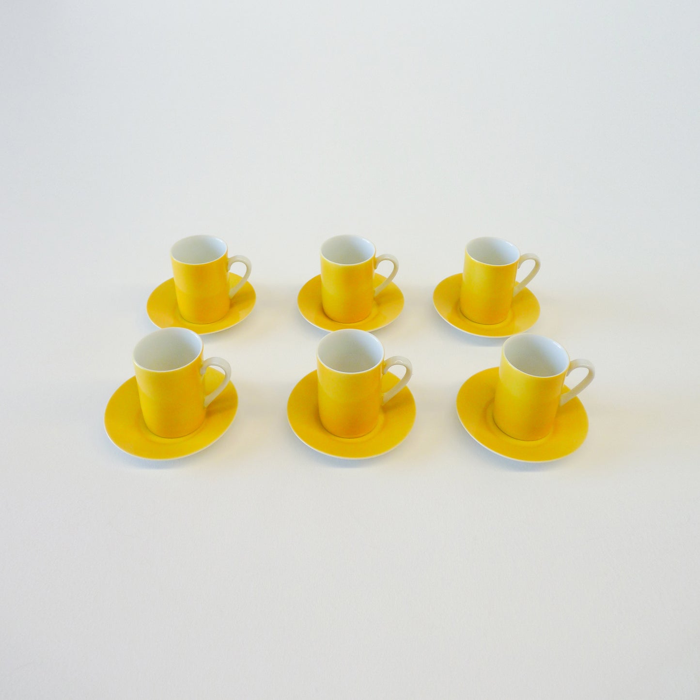 Yellow Ceramic Tea/Coffee Set