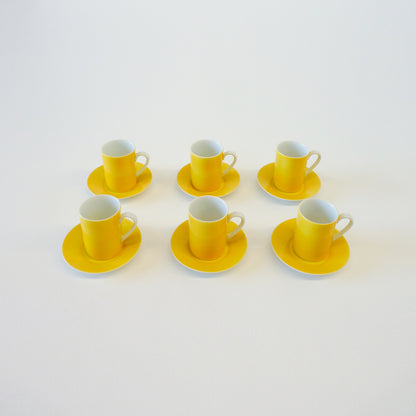 Yellow Ceramic Tea/Coffee Set