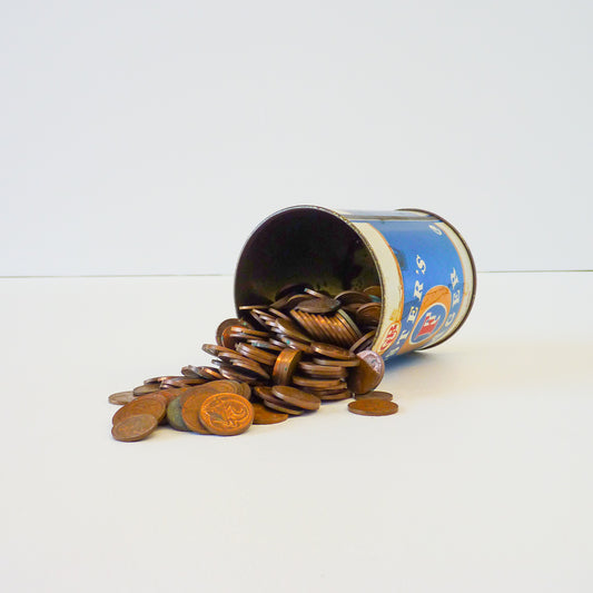1c & 2c Money Tin