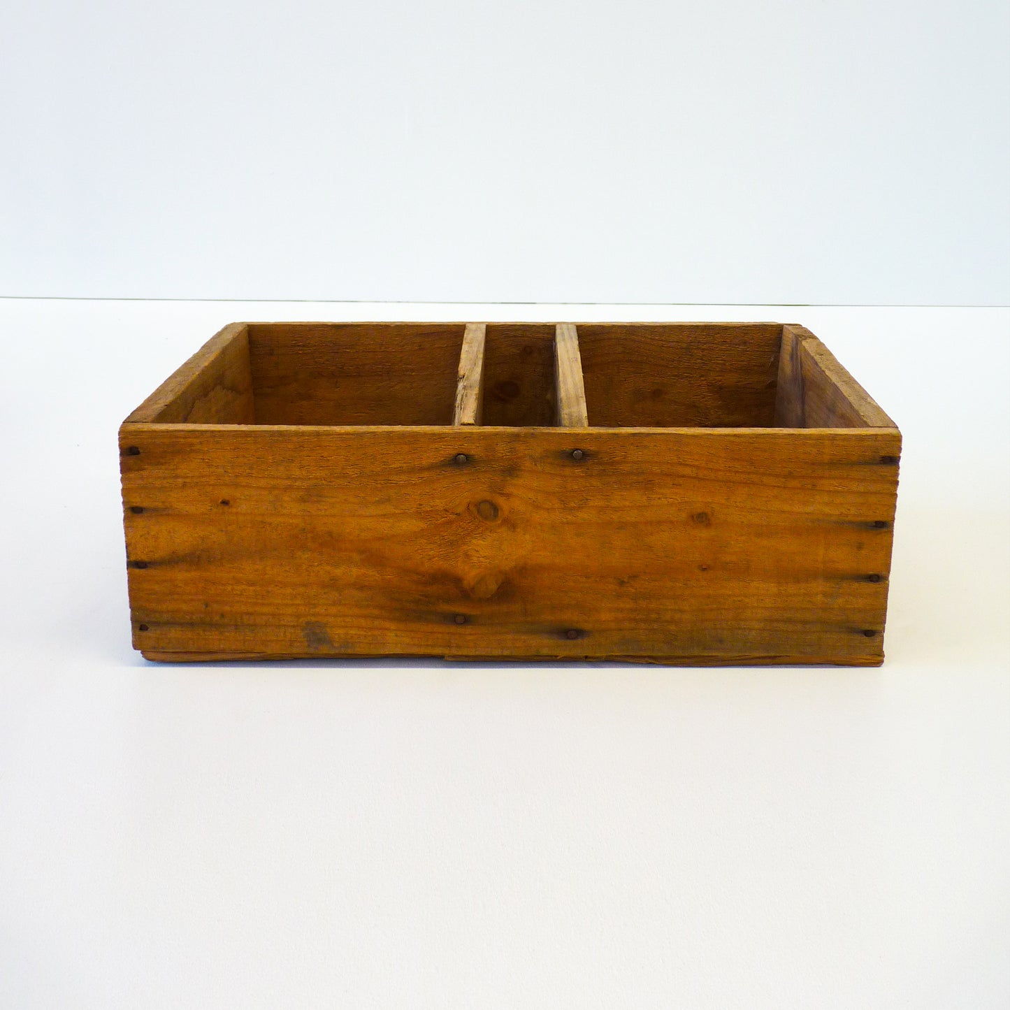 Rustic Wooden Storage Box