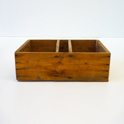 Rustic Wooden Storage Box