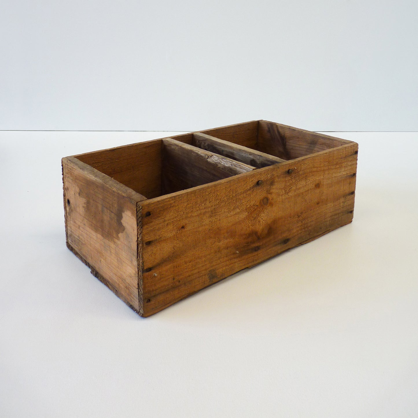 Rustic Wooden Storage Box