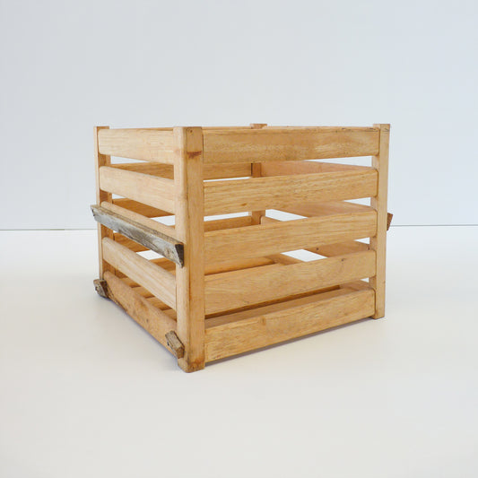 Wooden Crate For Vinyls