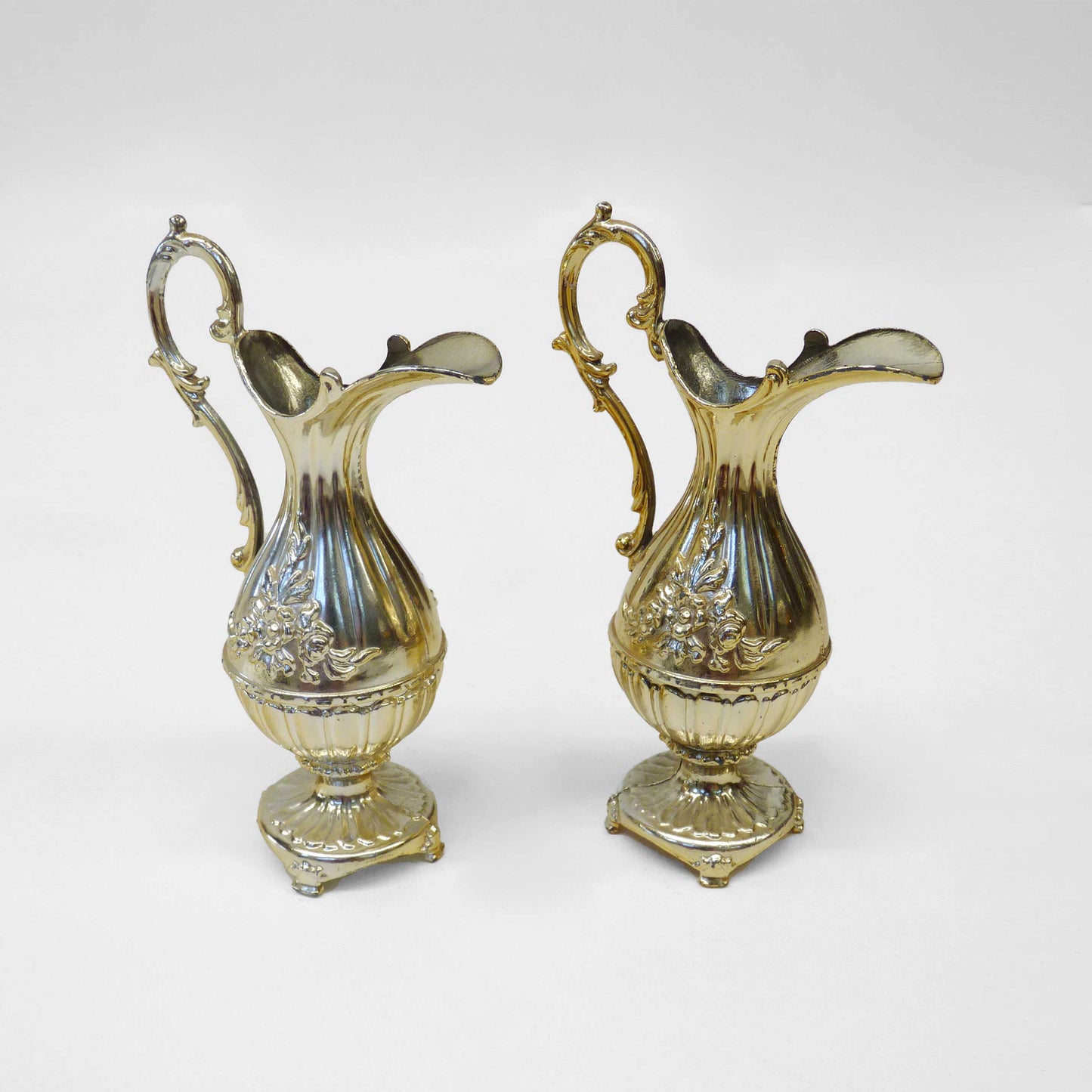 Brass Ornamental Jug Set