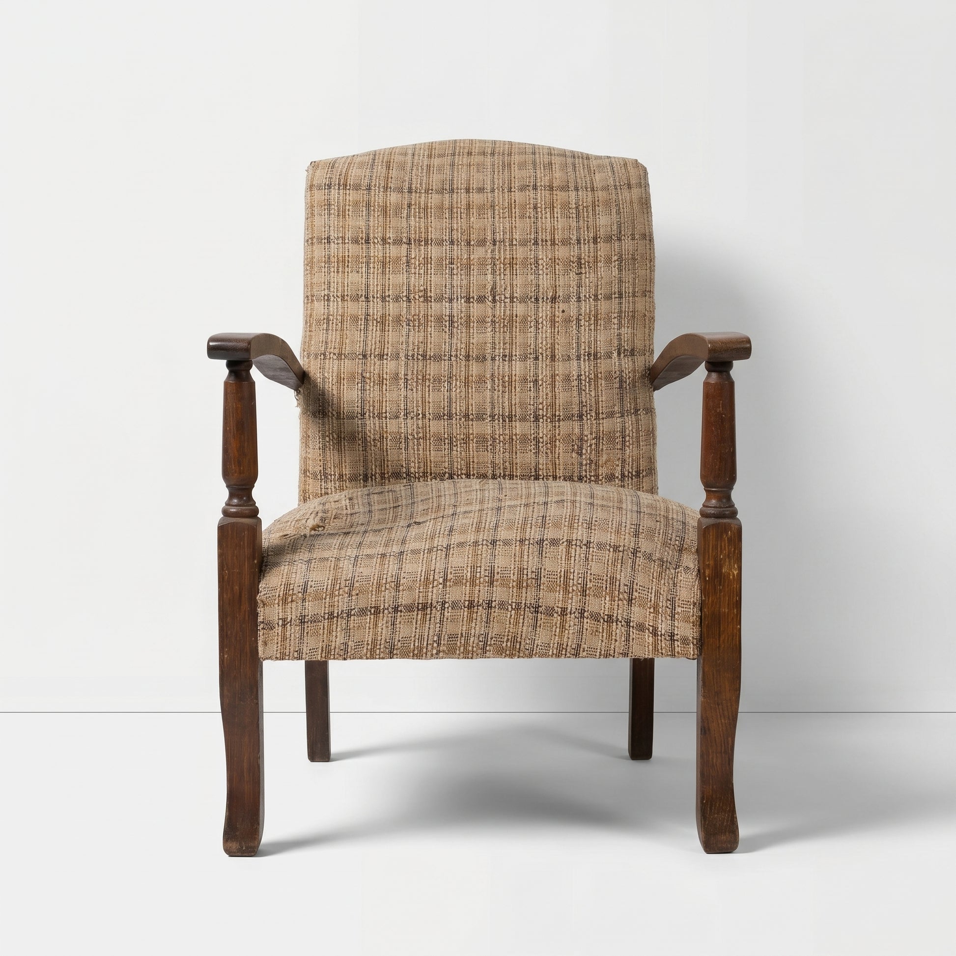 Vintage Patterned Armchair