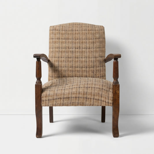 Vintage Patterned Armchair
