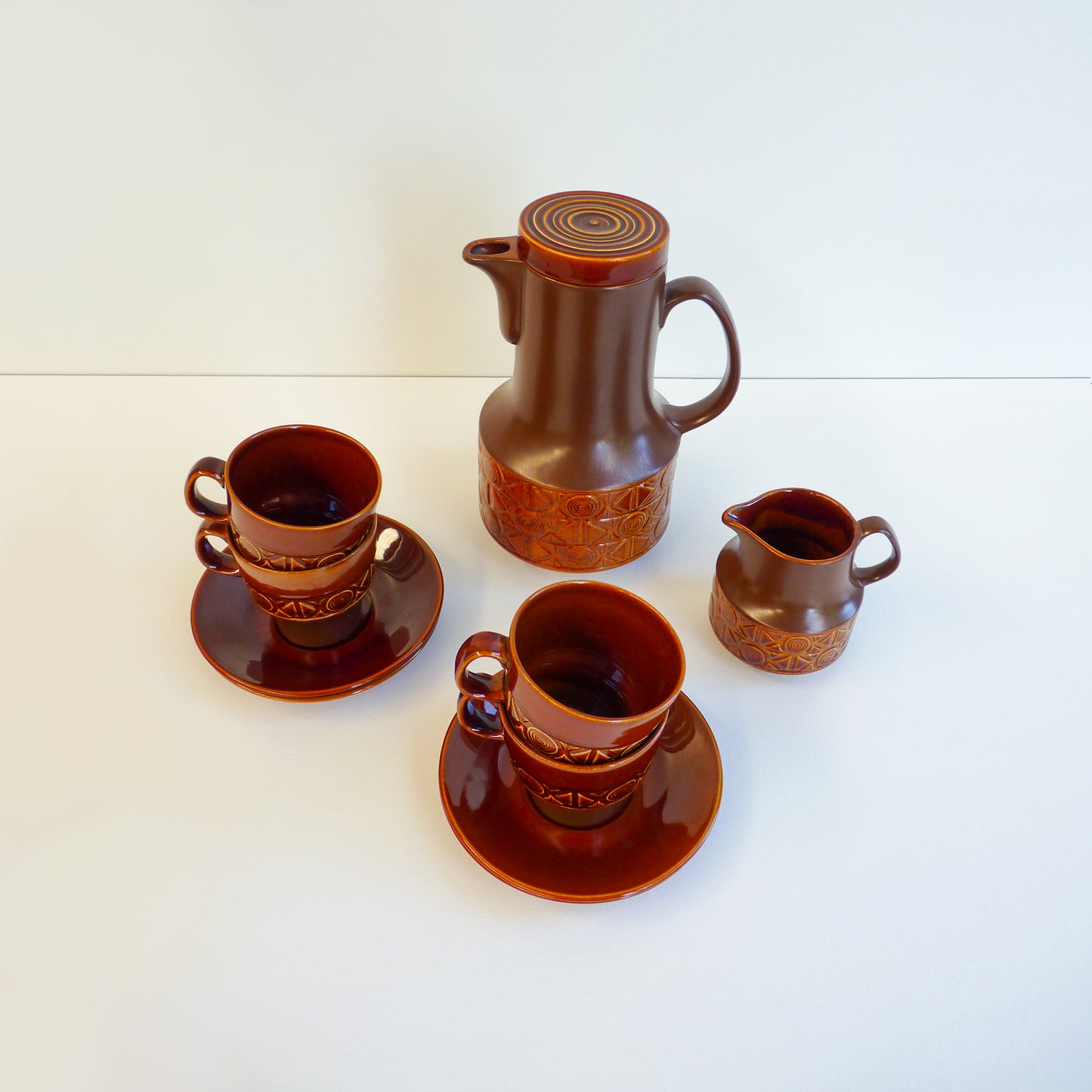 Vintage Beswick 10 piece Coffee Set