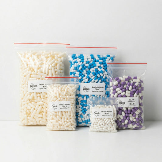 Prop Gelatin Capsules Set