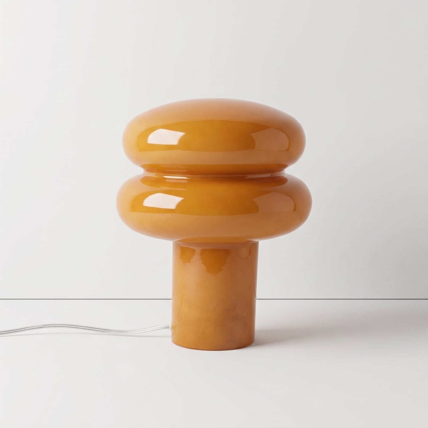 Orange Mushroom Table Lamp