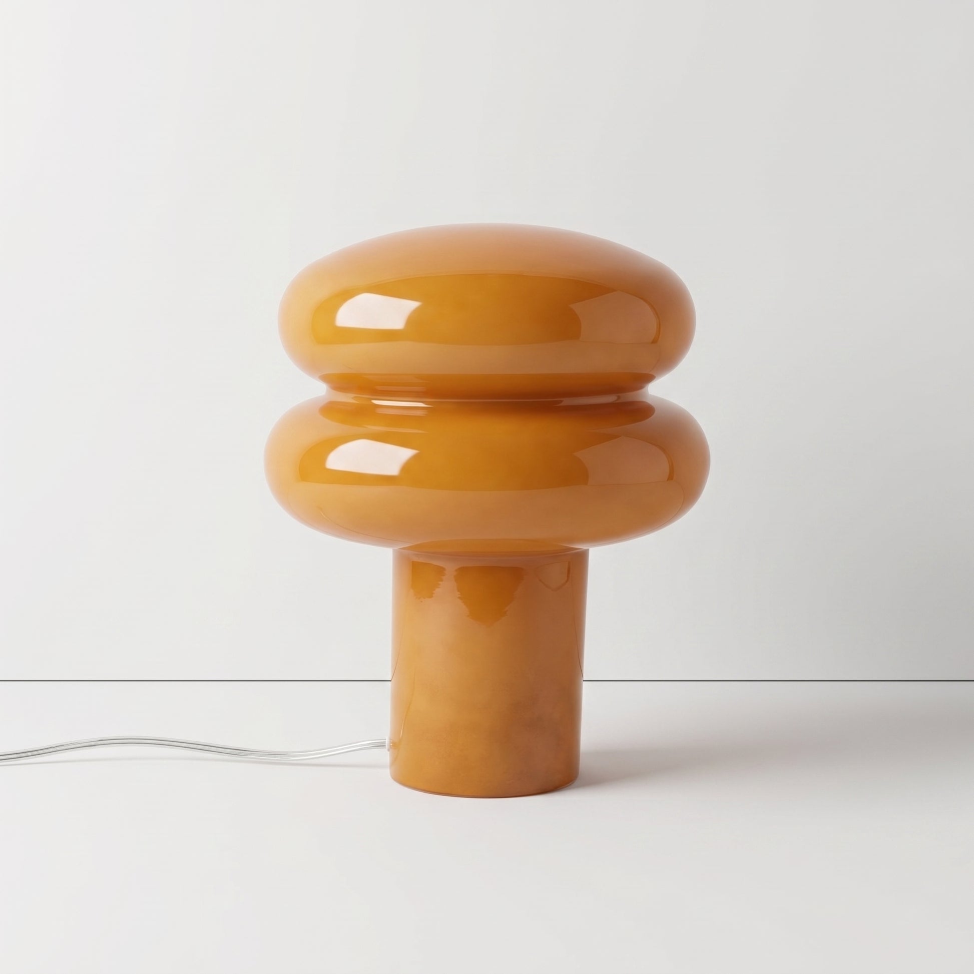 Orange Mushroom Table Lamp