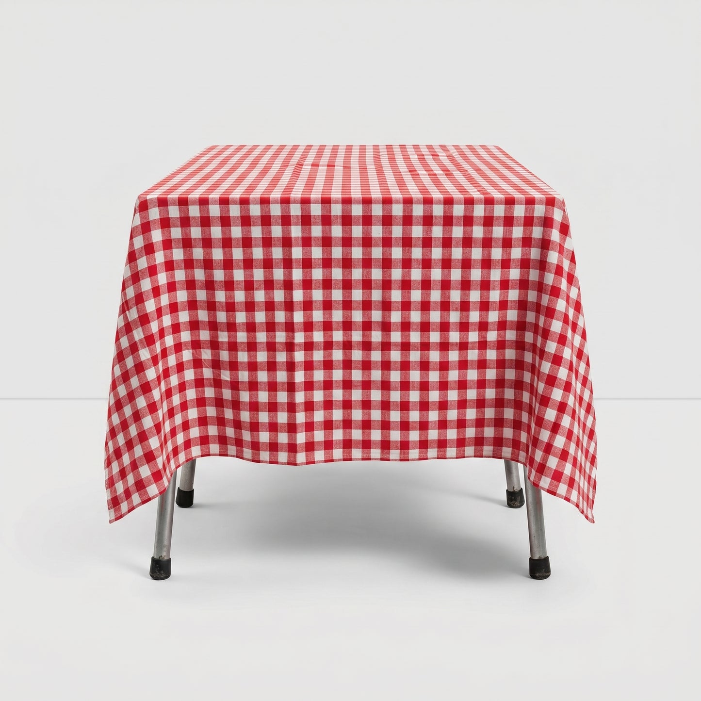 Red Gingham Table