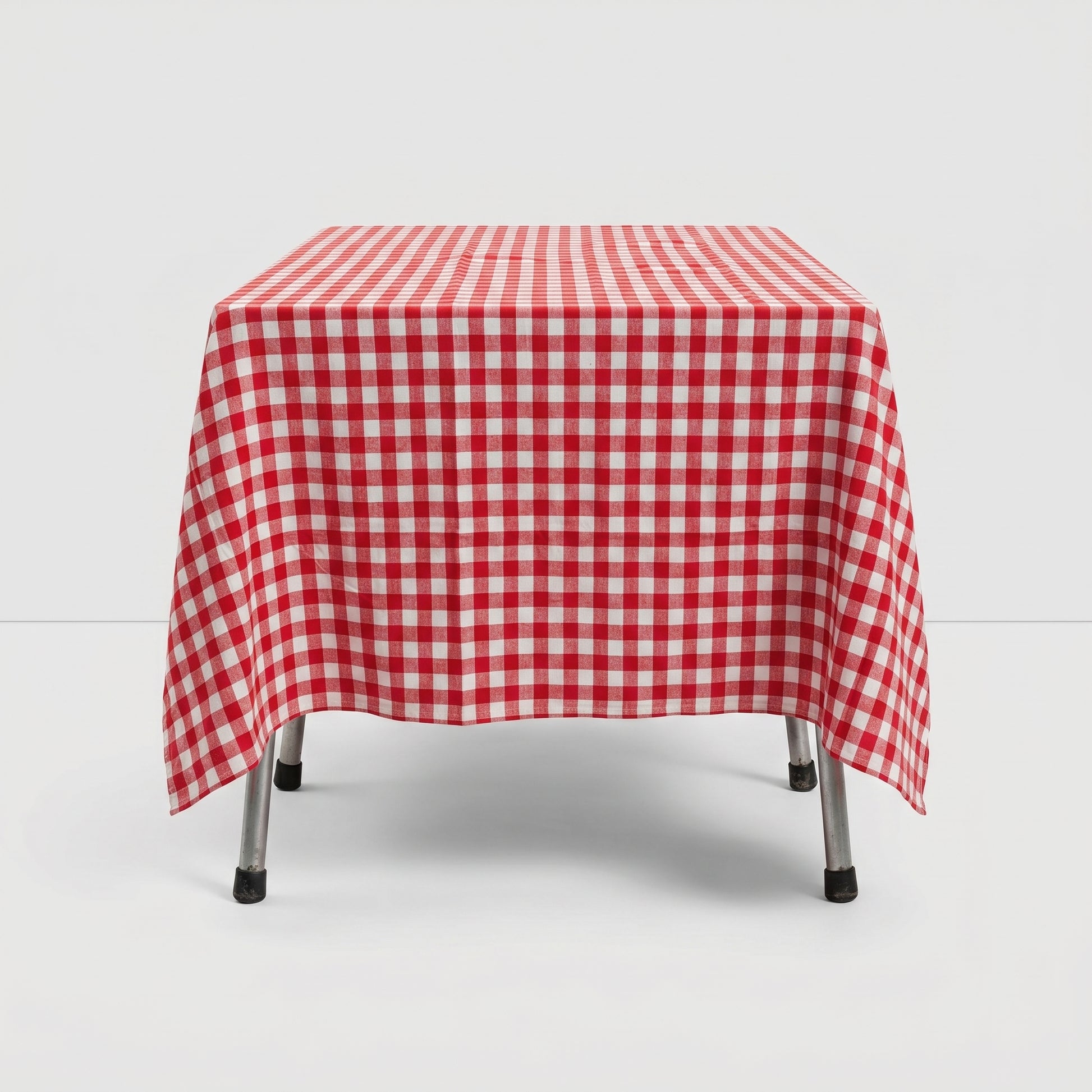 Red Gingham Table