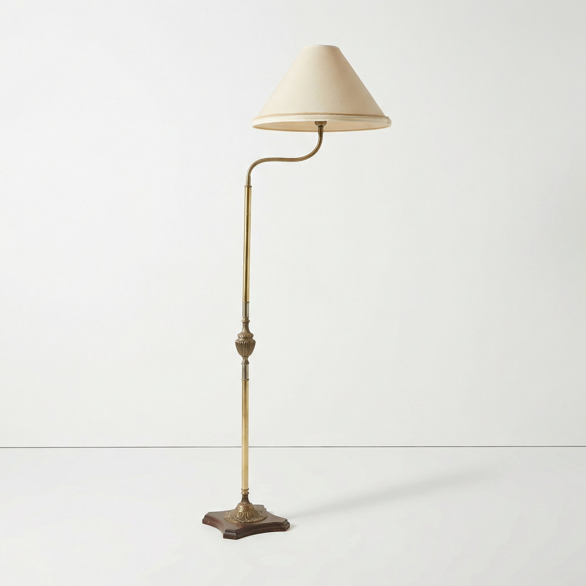 Vintage Brass Standing Lamp