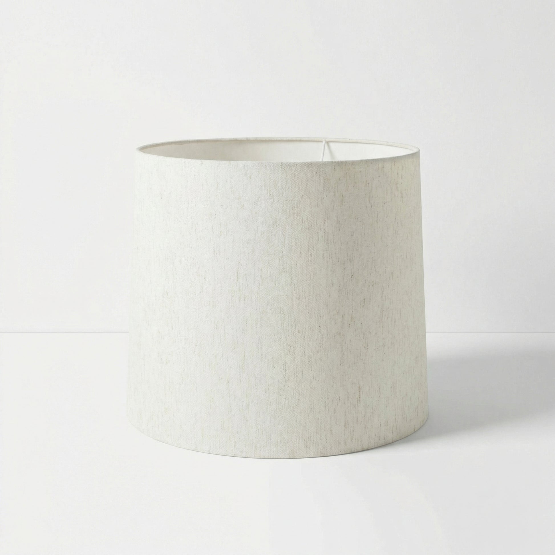 Large Cream Drum Lamp Shade