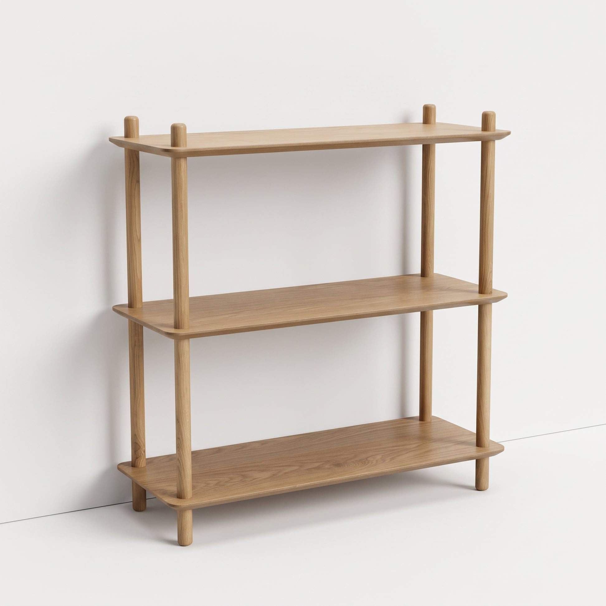 Scandi Timber Shelving Unit
