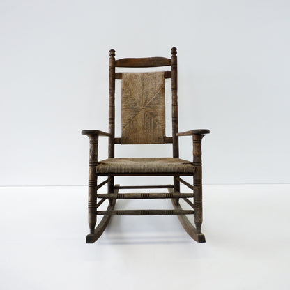 Antique Wooden Rocking Chair