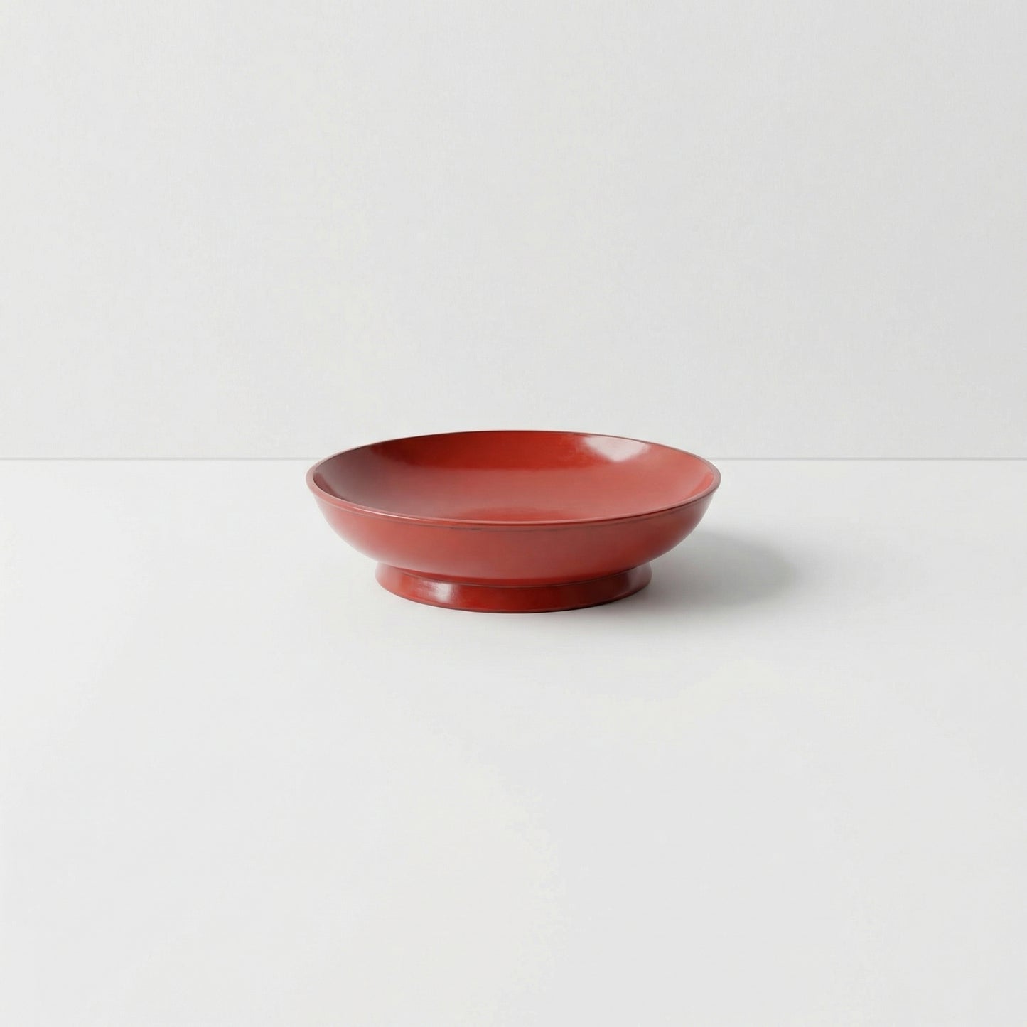 Red Sake Saucer