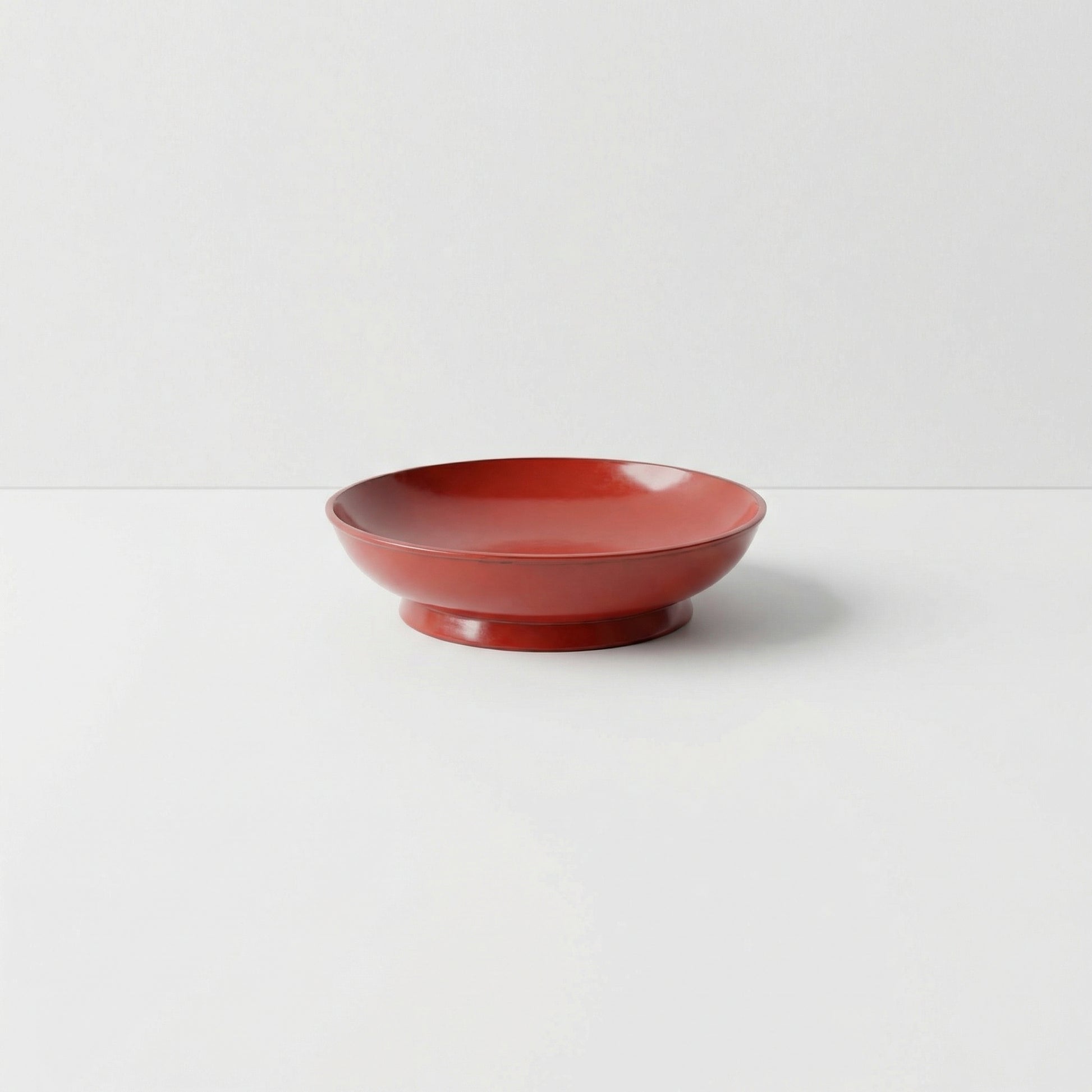 Red Sake Saucer