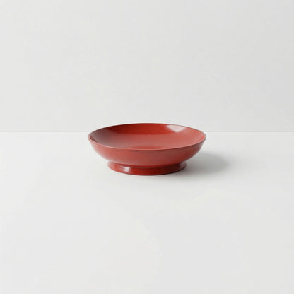 Red Sake Saucer