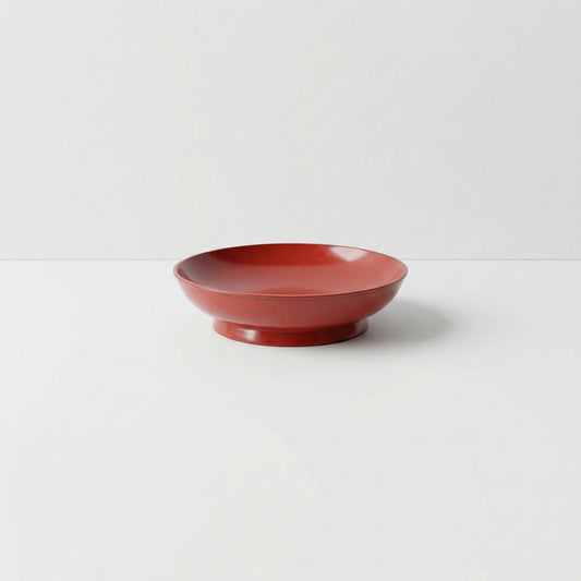 Red Sake Saucer