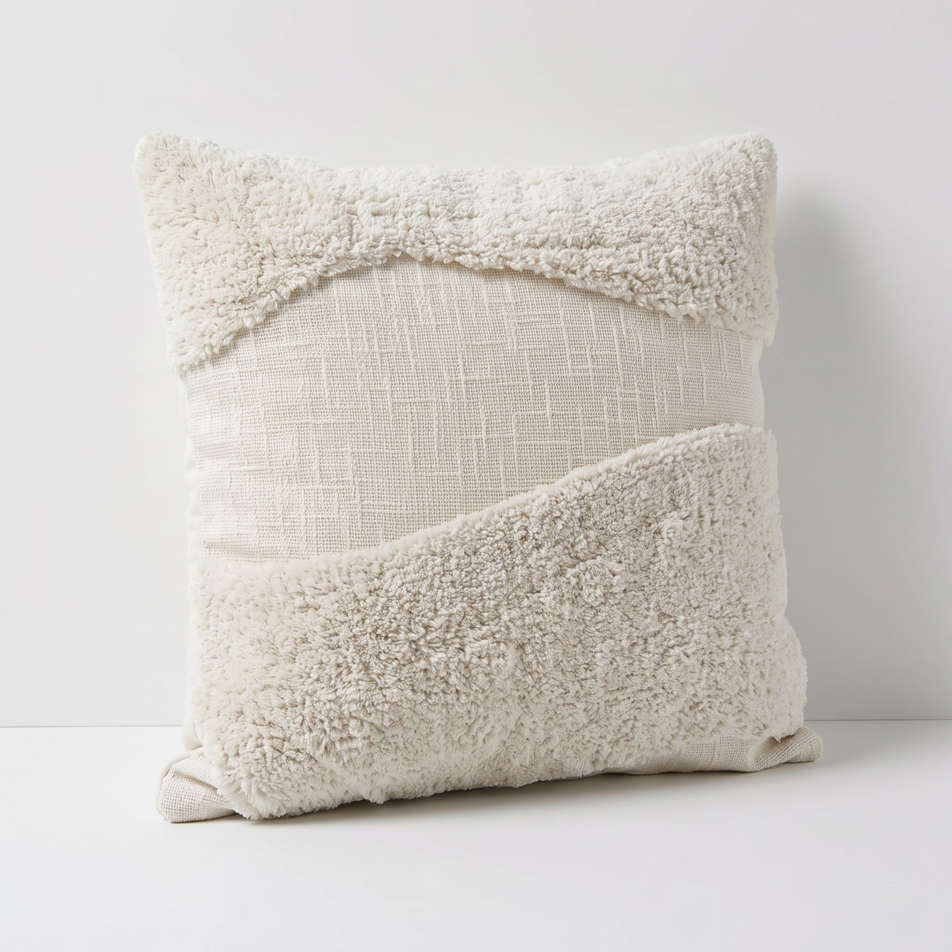 Textured Cream Cushion