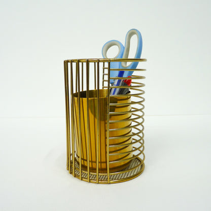 Modern Gold 2-Piece Vase