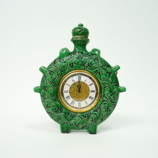 Vintage Green Clock