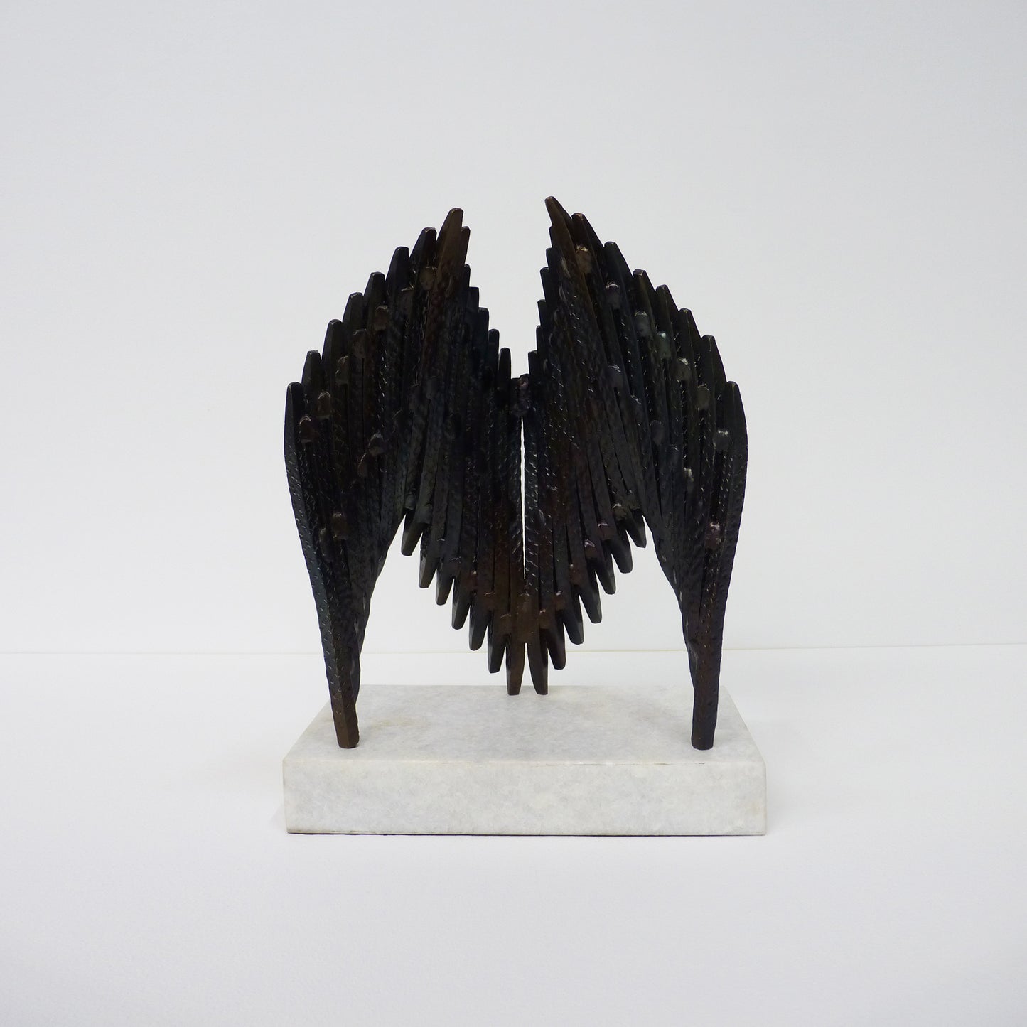 Metal Winged Ornament