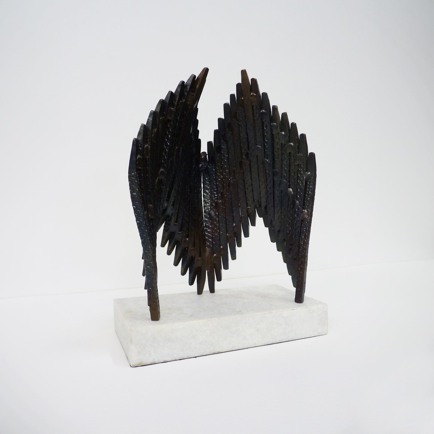 Metal Winged Ornament