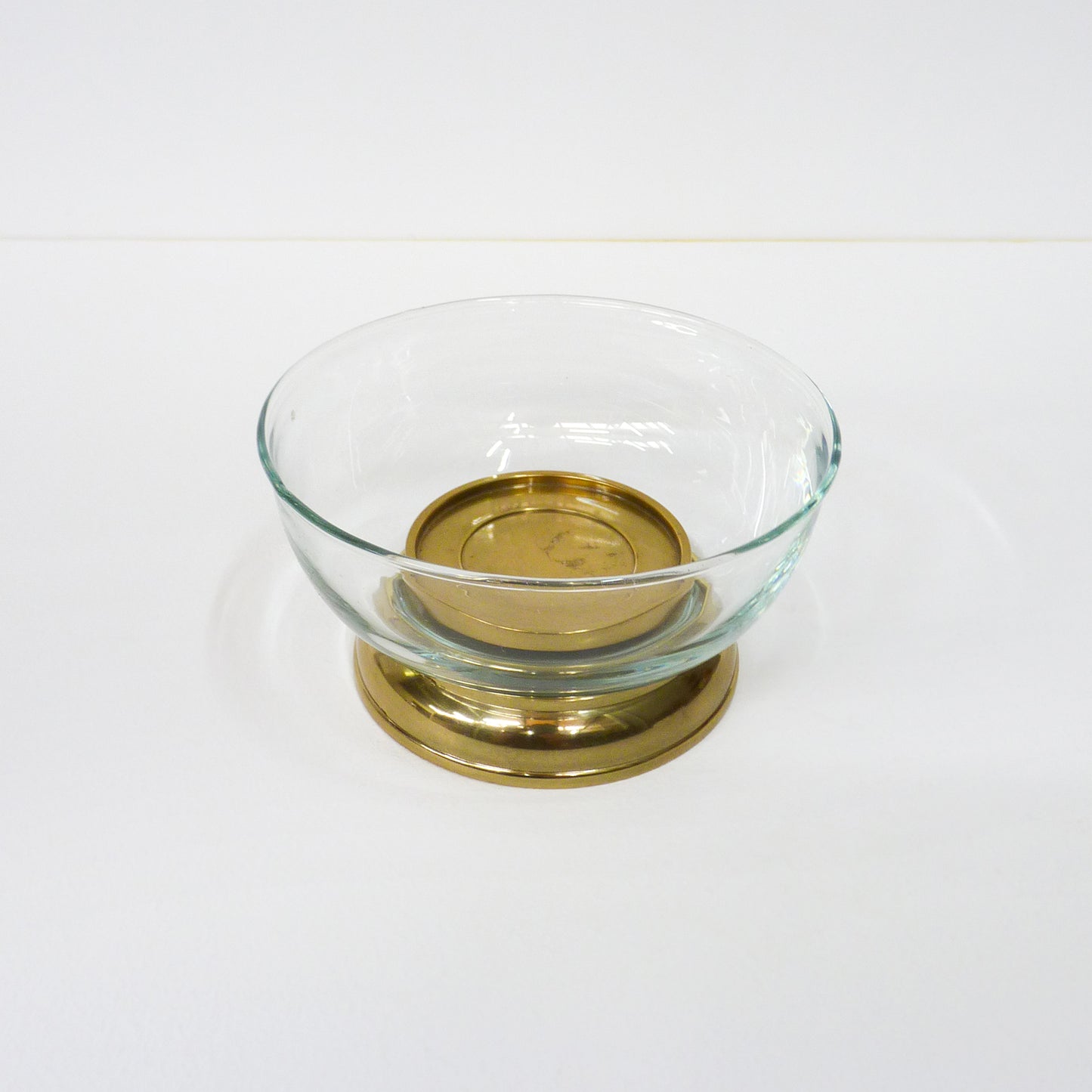 Small Glass Candle Holder