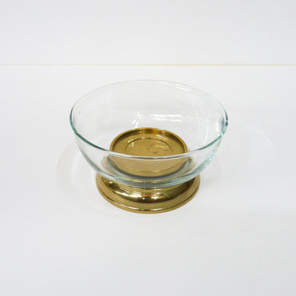 Small Glass Candle Holder