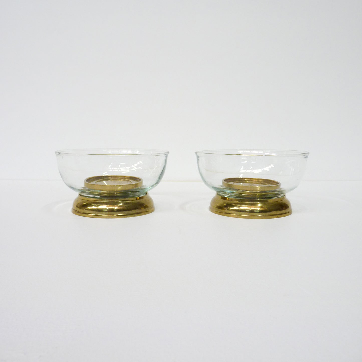 Small Glass Candle Holder