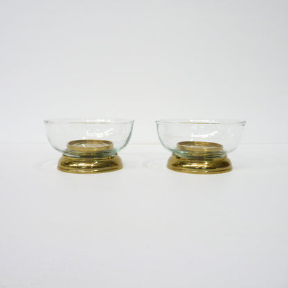 Small Glass Candle Holder