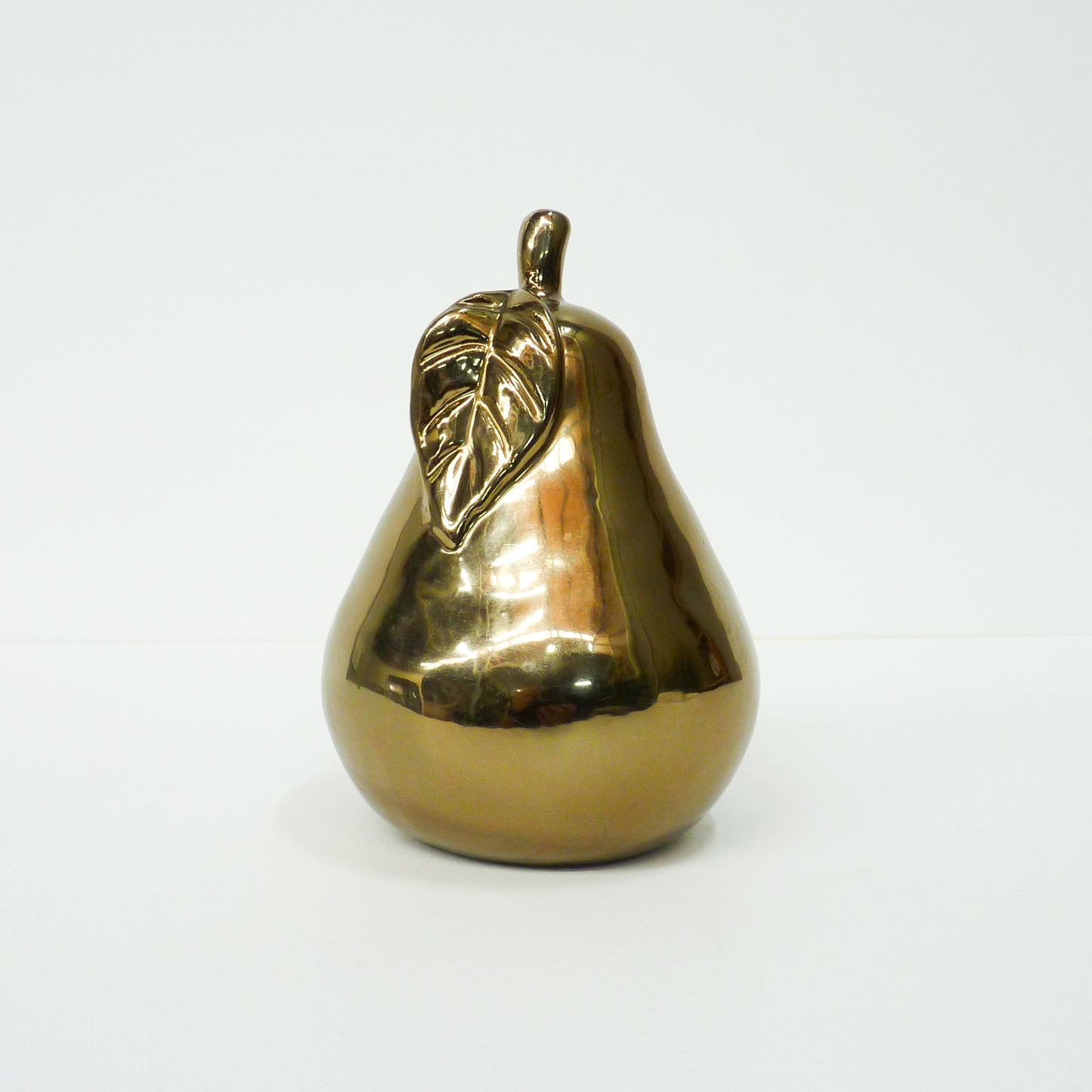 Gold Pear Ornament