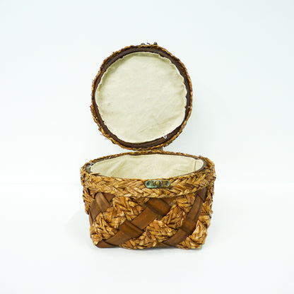Wicker Sewing Basket