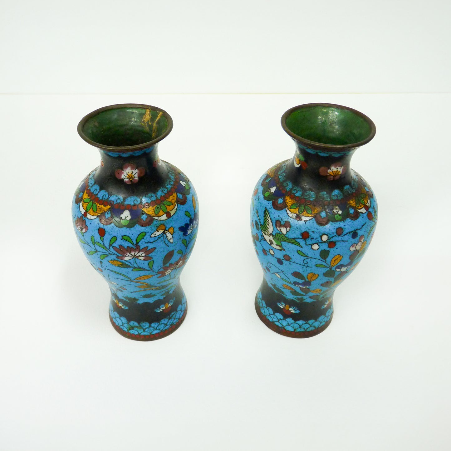 Small Decorative Brass Vases