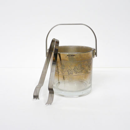 Smokey Glass Tumbler & Ice Bucket