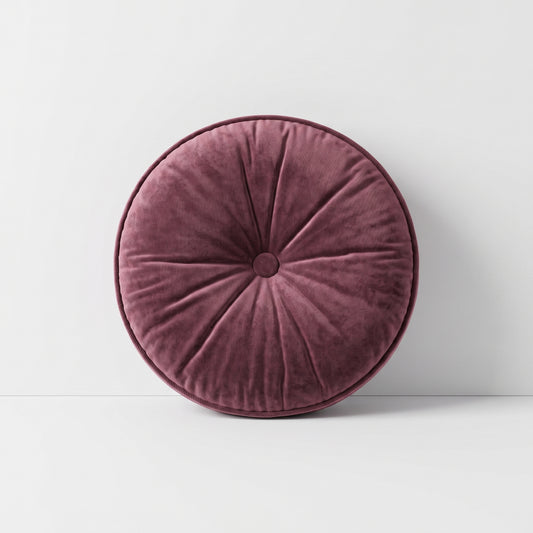 Round Velvet Cushion