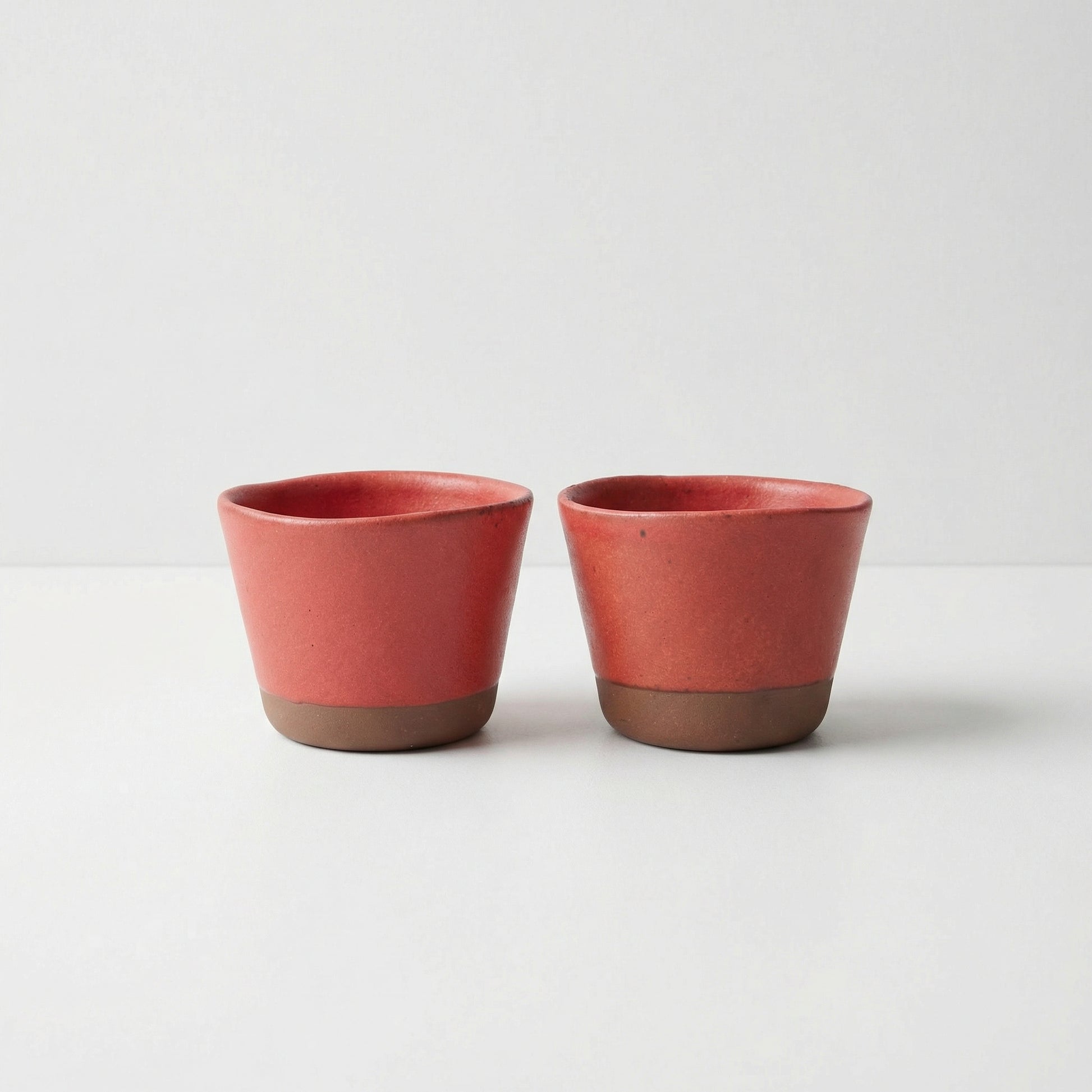 Red Ceramic Cups