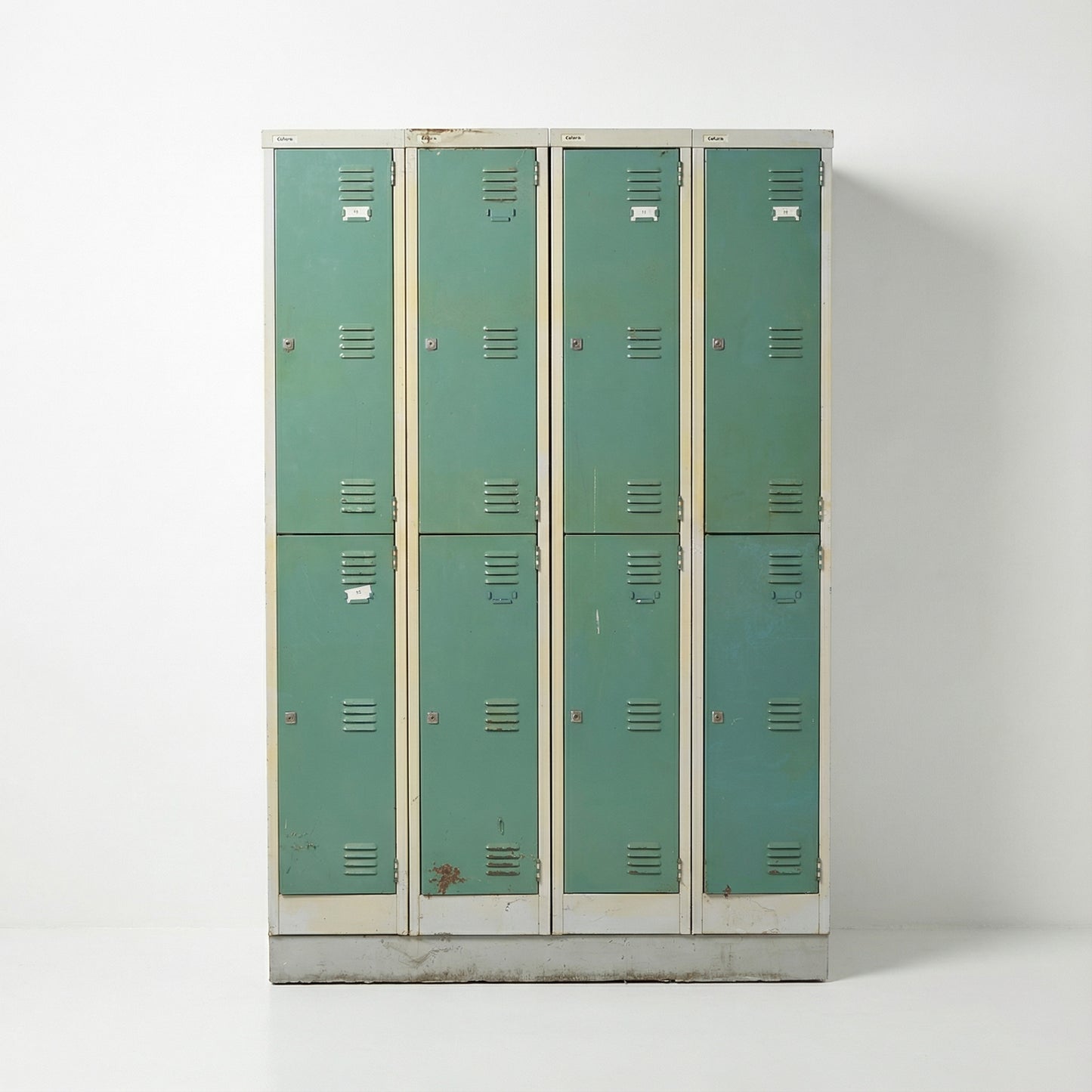 Green Metal Lockers