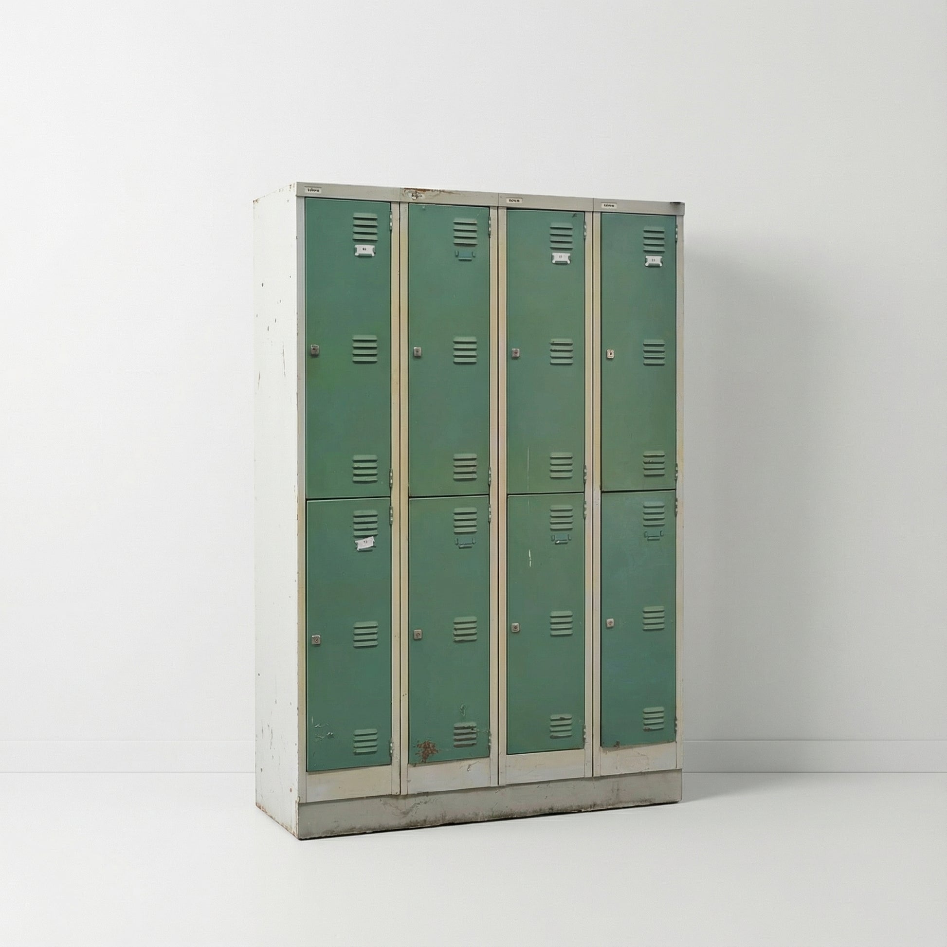 Green Metal Lockers