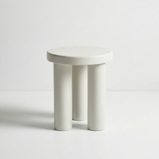 Modern White Side Table
