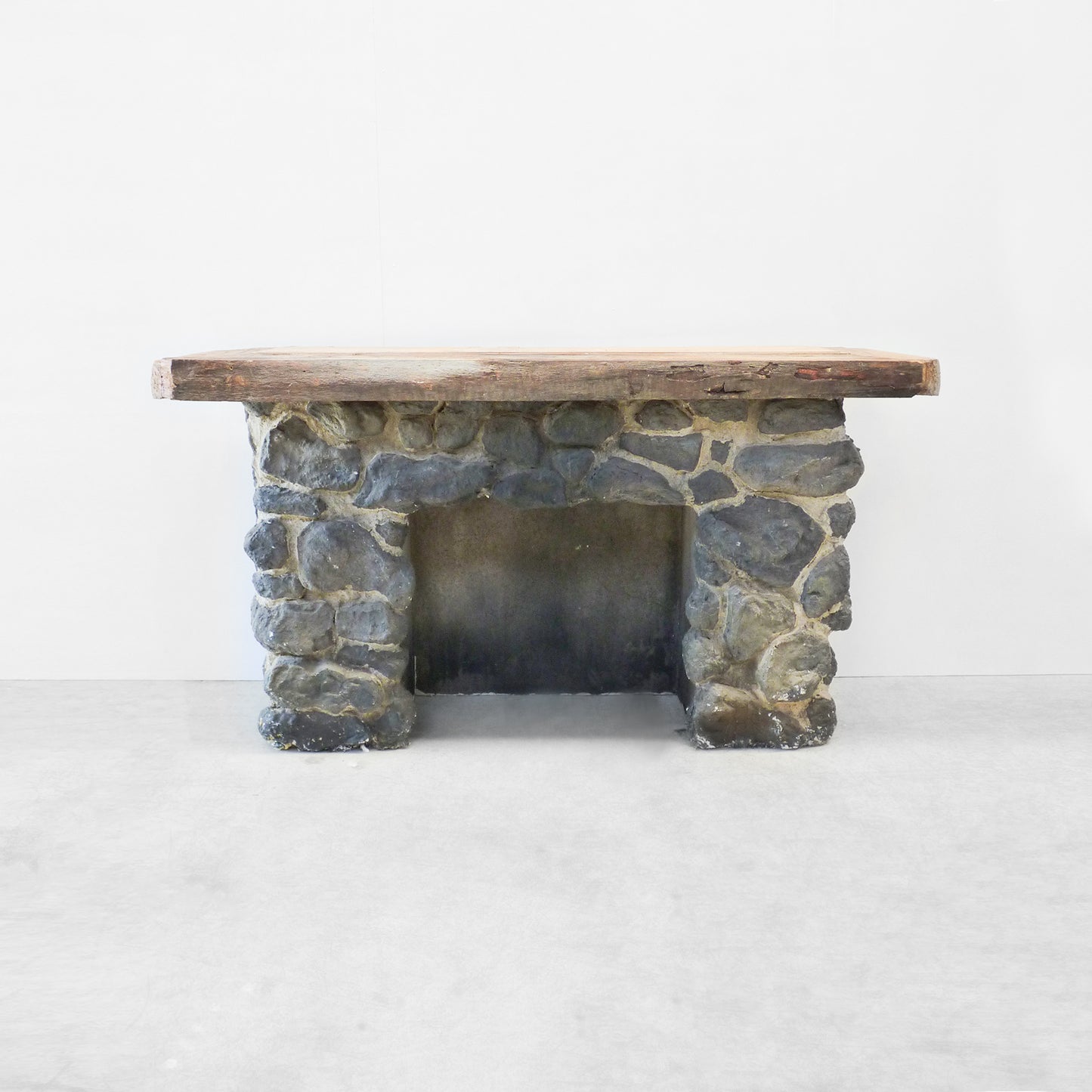 Stone Fireplace