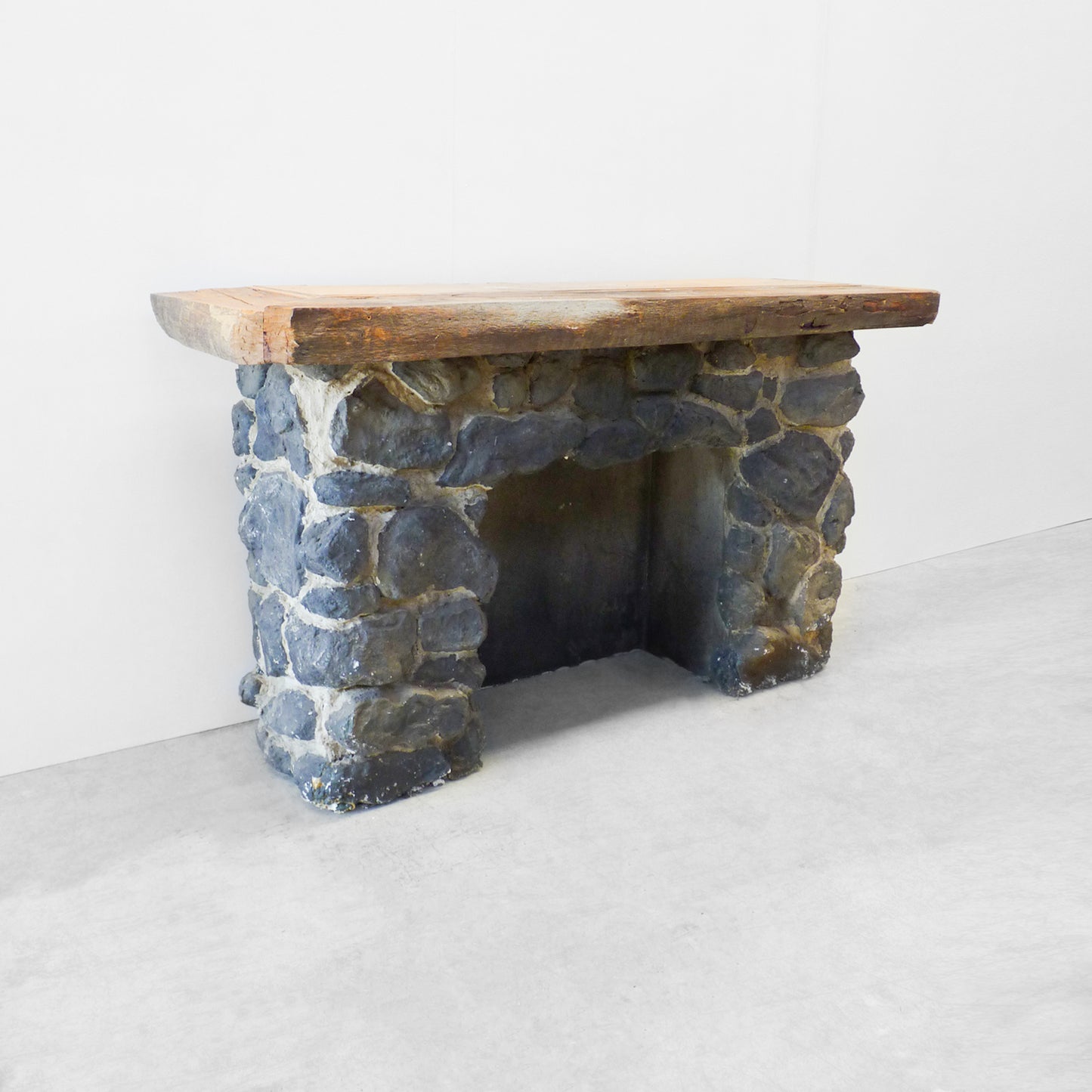 Stone Fireplace