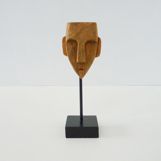 Timber Head Statue