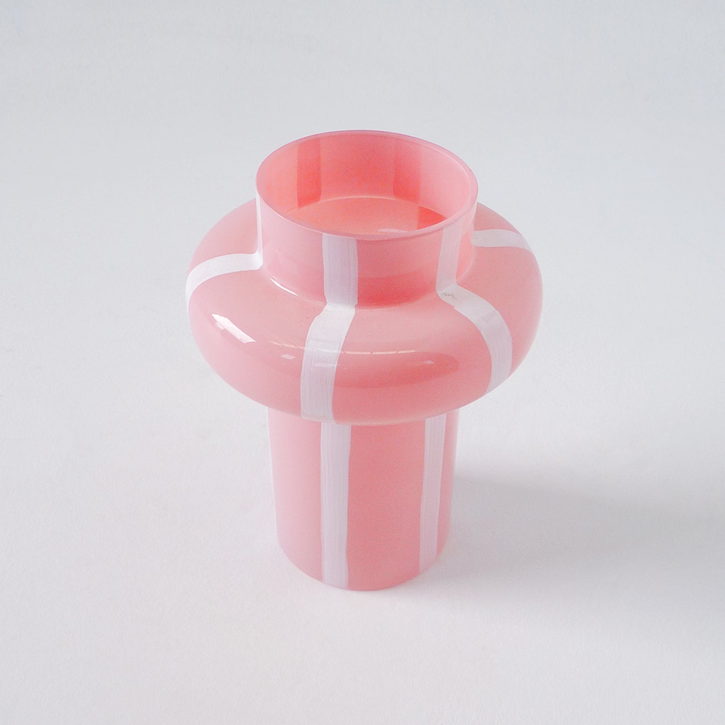 Pink Cylindrical Vase