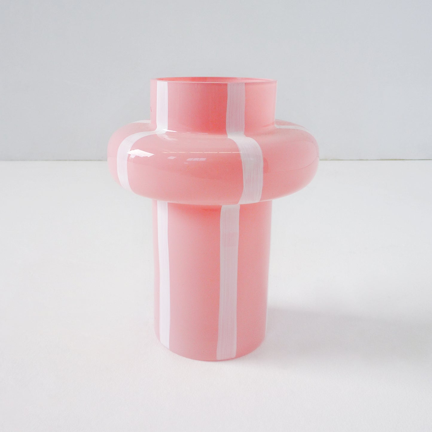 Pink Cylindrical Vase