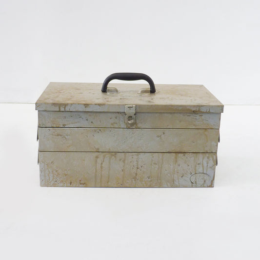 Grey Metal Expanding Toolbox